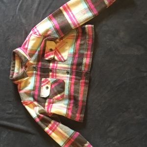 cropped plaid jacket